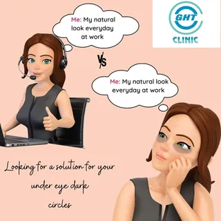 Ght |Hair Cosmetic Laser Clinic | Gurugram 
.
Don’t let dark circles steal your confidence..Dark cir