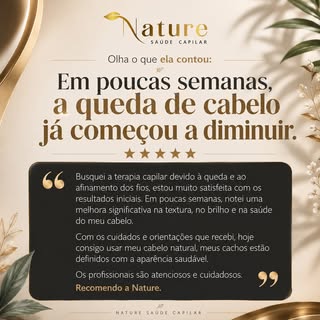 Temos protocolos personalizados para o seu cabelo, em poucas semanas você percebe os primeiros resul