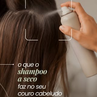 Shampoo a seco pode até disfarçar a oleosidade, mas não limpa o couro cabeludo.

O uso frequente pod