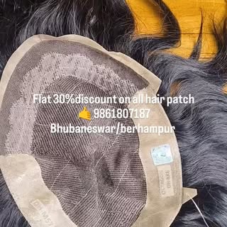 Flat 30% discount on all hair patch 
#100% natural  human hair 
#701/2nd floor 
#Bomikhal 
#cuttack 