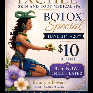 💉BOTOX SPECIAL💉

Don’t need Botox right now, tomorrow or Friday? Buy now and store it in your VIP 