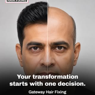 Hair loss doesn't have to define your look or your confidence. With Gateway Hair Fixing, achieve a n