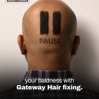 ⏸️ Press Pause on Baldness. Start a New Chapter.

Hair loss doesn't have to define your look or your