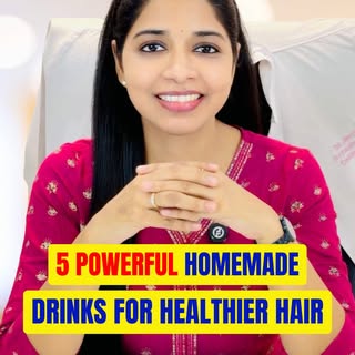 5 Powerful Homemade Drinks for healthier Hair✅|| My advice as a Dermatologist👩‍⚕️✅

📞 Book online 