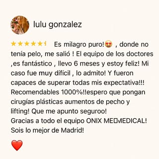 ✨ ¡Milagros que se hacen realidad! ✨
Gracias a pacientes como Lulu que confían en nosotros, seguimos