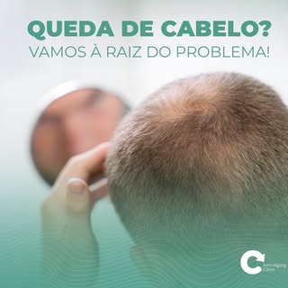 🤔 O meu cabelo começou a cair, tenho notado falhas no couro cabeludo, sinto-me cada vez menos confi