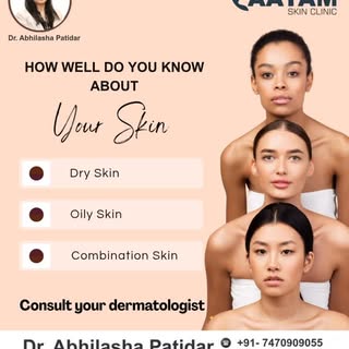 How well do you really know your skin type? 🪞✨
Understanding your skin is the first step toward hea