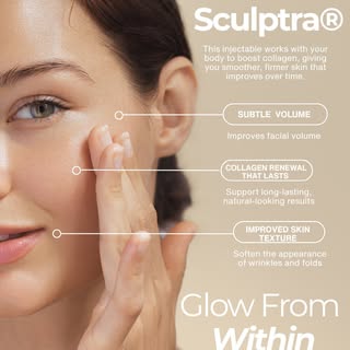 Sculptra® is more than an injectable — it’s a collagen‑stimulating treatment that helps your skin re