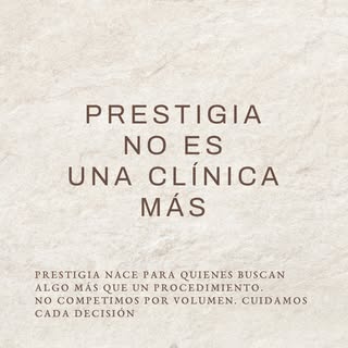 Prestigia es la consecuencia de más de diez años dedicados a la medicina capilar, de cientos de hist
