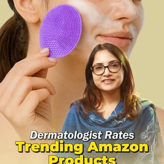 Dermatologist Rates
Trending Amazon Products 
.
.
.
.
[Silicone Face Scrub, Chemical Exfoliation, Bl
