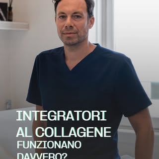 “Dottore, ma gli integratori al collagene funzionano davvero?”
Oggi vi rispondo!

Il collagene assun