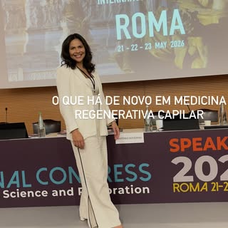 Em Roma percebi uma coisa: a tricologia está a mudar de “tratar a queda” para “regenerar o folículo”