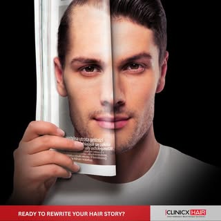 Ready to rewrite your hair story? 🎯 Claim your personalized hair loss treatment offer @clinicxhair 