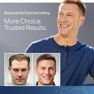 For more than five decades, Bosley and HairClub have helped people feel more confident. 

We’re brin