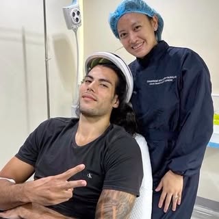 No bad hair days for Christian Standhardinger, thanks to his monthly PRP Hair Treatment session! #fy