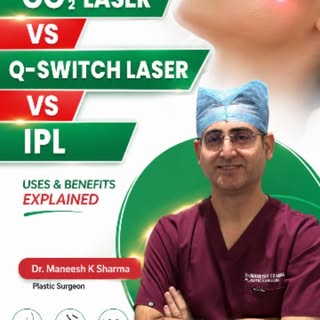 Confused about CO₂ Laser, Q-Switch Laser, and IPL Treatments?

In this video, Dr. Maneesh K Sharma e