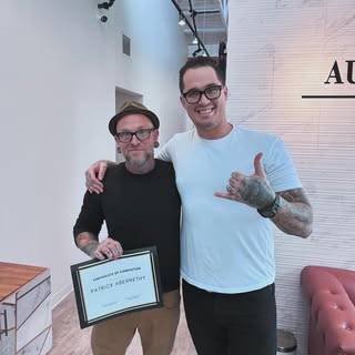 Patrick flew from Hawaii to train and it was so awesome to have him and see his natural talent for S