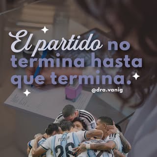 Son más los partidos que jugamos que los que ganamos.

Pero la vida nunca se trató solamente de sali