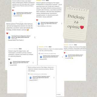 Dziękuję za wszystkie ostatnio dodane opinie 🤍 

Wasze słowa, zaufanie i historie są dla mnie ogrom