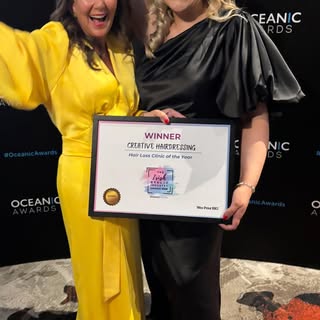 Hair Loss Clinic Of The year 2026‼️We are so proud and excited to have  won 🏅  to bring this award 