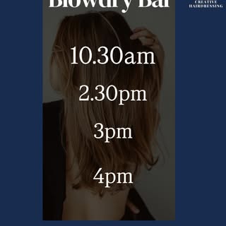 Friday the 24th and Saturday the 25th July you can book your blowdry and makeup for the weekend 💆🏼