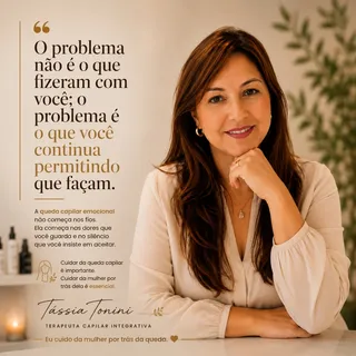 @tassia_tonini / O problema nem sempre é o que aconteceu com você. Às vezes, é o que você continua c