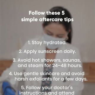 ✨ Just had a HIFU treatment? Here's how to protect your results.

Here's what you should do after yo