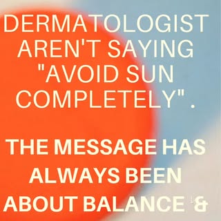 Wearing Sunscreen - Always about Balance & Protection, 🌅🧴 

#radermclinic #mulunddermatologist #su