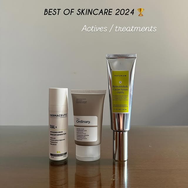 • Best of Skincare 2024 🏆• 

ACTIVES/ TREATMENTS 

1. @dermaceutic blemish serum- as expensive as i