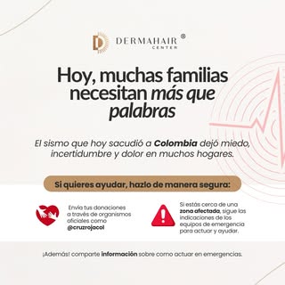 Hoy más que nunca estamos unidos en oración por todo el dolor que vive nuestro país; Ayúdenos si pod
