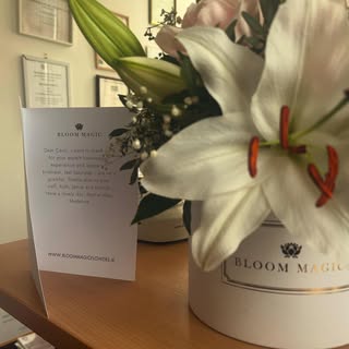 We want to thank all of our clients and how lovely one thanked us today, it is never expected but we