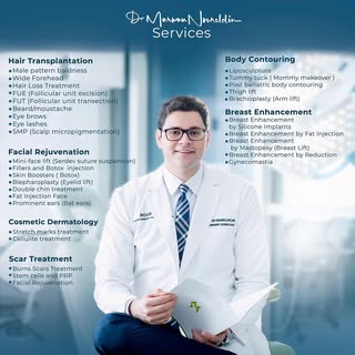 Explore a realm of profound transformations through the exceptional services offered by Dr. Marwan. 
