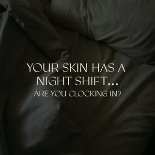 Night time = Repair Time. 🧖🏽‍♀️ 😴 

.
.
.
.
.
.
.
#nighttimeroutine #skincare #pmskincare #beauty