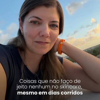 Dia corrido não precisa virar desculpa pra maltratar a pele. Eu vejo muita gente tentando “compensar