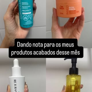 Produtinhos acabados desse mês!