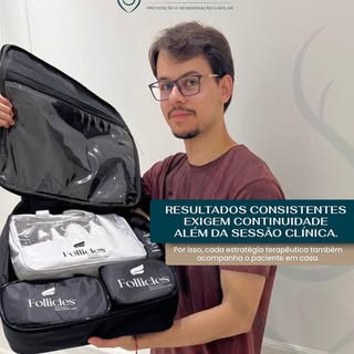 Resultados consistentes exigem continuidade além da sessão clínica.

Na saúde capilar, o cuidado não