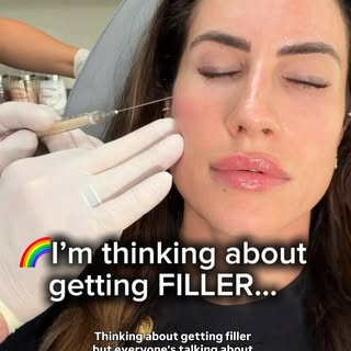 🌈💉I thought about getting filler under my eyes. (Don’t say I’m too young. I work 10- to 12-hour da