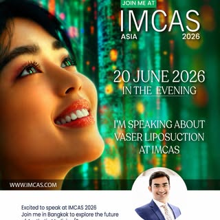 Thrilled to announce that I’ll be speaking at IMCAS Asia 2026! 🎤 Join me on the evening of June 20t