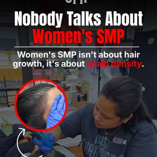 Most people think SMP is only for men…but

The truth? Women with thinning hair can also achieve the 