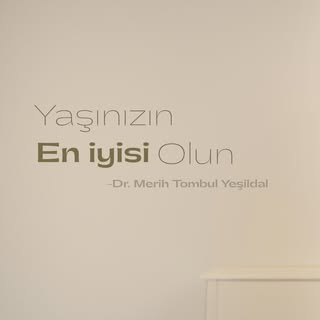 Yaş almak değil, yaşın en iyisi olmak önemli.
Cilt sağlığı, enerji ve iyi olma hali; doğru uygulamal