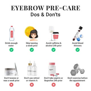 Permanent Eyebrow Pre-Care (Do & Don’t)

#ombrebrows #microshading #dmv #pmuartist #tattooartist #al