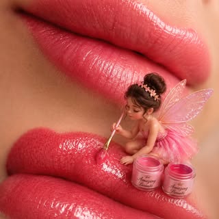 Would you let this tiny beauty fairy create your dream lips? 💖 
👇Tell me your dream lip color:
🌸 