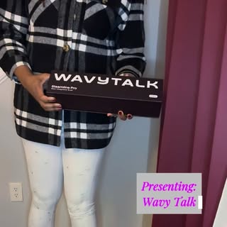 Straightening Hair Using: Wavy Talk.  #hair #straightening #healthy