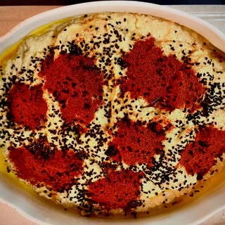 Special Fireworks Hummus!
Incorporating Pimenton, Sun Dried Tomatoes, and an abundance of Olive Oil 