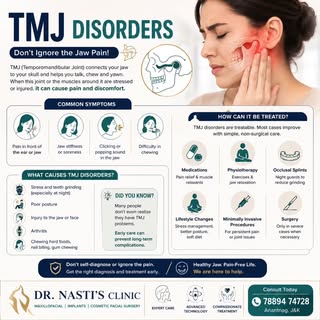 🦷 Jaw pain isn't normal. Don't ignore the signs.

Do you experience: 🔹 Pain near your ear or jaw? 