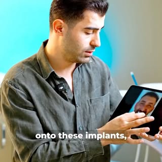 Our patient from the Netherlands had previously undergone an incorrect implant procedure, and infect