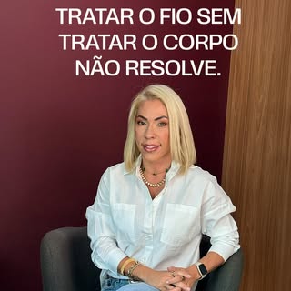 O cabelo não responde apenas ao que você aplica nos fios.

Ele também reflete como o seu organismo e