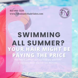 🏊♀️ Spending your summer in the pool? Your hair might be feeling it more than you realize.

Chlorin