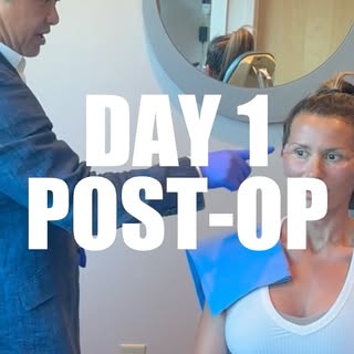 During our patient's 1-day post-op appointment, Dr. Ahn reviews her healing progress and explains wh
