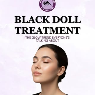 Unlock your brightest glow with the Black Doll Treatment — the Hollywood-favourite peel that cleanse